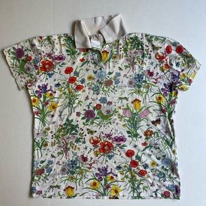 Gucci V Accornero Flora Print women’s shirt